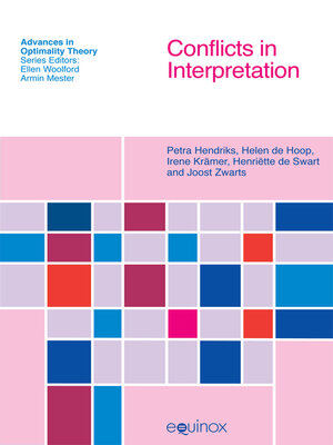 cover image of Conflicts in Interpretation